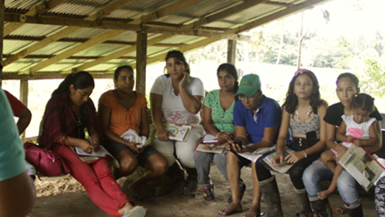 Escuela de Mujeres "María de Jesús Mahecha"// foto: Agencia Prensa Rural